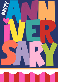 Paper Salad -ANNIVERSARY BIG TEXT-CB2477