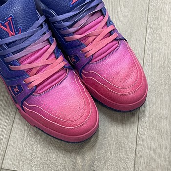 Louis Vuitton Trainer Pink Ombre - Pre-Owned - view 4