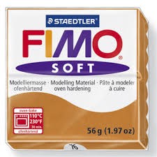 FIMO soft 57g cognac clay
