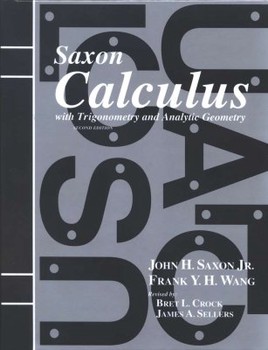 Saxon Math Calculus Text