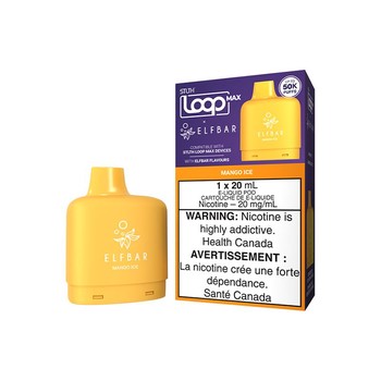 STLTH LOOP MAX x ELF BAR 50K Pod - Mango Ice