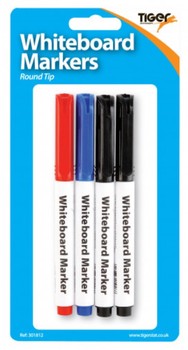 Tiger - Drywipe Pen Asst Fine 301812