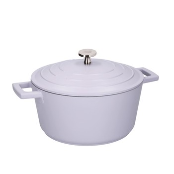 MASTERCLASS NON STICK CASSEROLE - 24CM/4 LITRE - LAVENDER