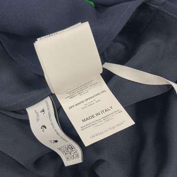 Off-White Classic Button-Down Shirt Navy • Brand New [2239] - view 3
