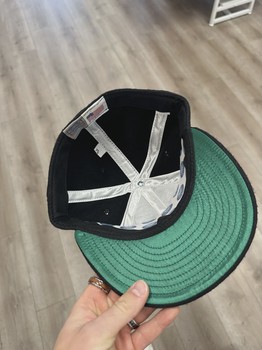 SS23 Supreme x Ebbets S Logo Fitted 6-Panel 'Black' • Pre-Owned [3724] - view 3