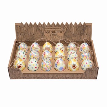 EMMA BRIDGEWATER MINI EASTER EGG SHAPED TIN