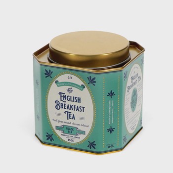 METAL TEA CADDY - ENGLISH BREAKFAST