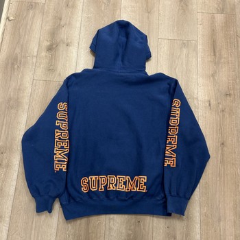 Supreme Collegiate Sleeve Hooded Sweatshirt - Pre-Owned - photo 3