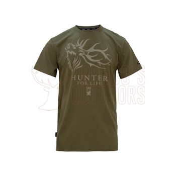 Swazi Hunter for Life Tee - Olive