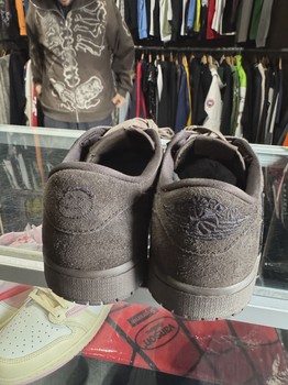 Air Jordan 1 Retro Low Original SP Travis Scott Velvet Brown  No Box • Pre-Owned [7290] - view 3