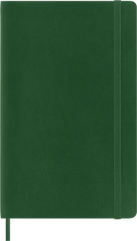 Moleskine - Large Plain Softcover Notebook Myrtle Green - QP618K15