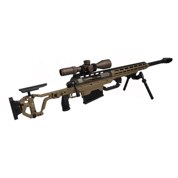 Victrix Corvo V Medium Flat Brown .50 BMG 27"