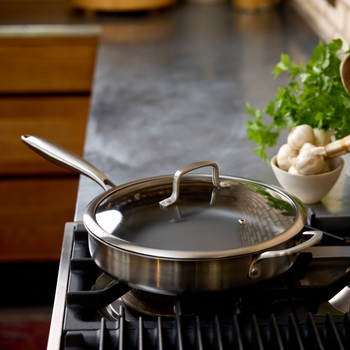 STELLAR ZERO - SAUTE PAN WITH LID / 28CM