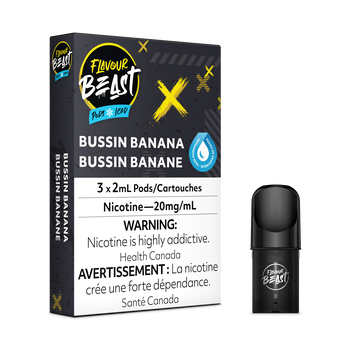 Flavour Beast Pods - Bussin' Banana Iced (3 Pack)
