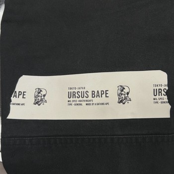 URSUS BAPE worker trousers Black  • Pre-Owned [2659] - view 4