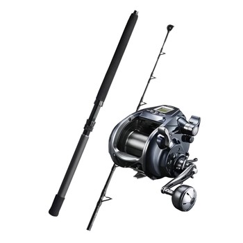 Shimano Status Bluewater 5'6" DDM PE:5-8 Straight Butt Roller Tip + Shimano Forcemaster 9000 PE:8