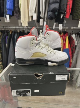 Fire Red Jordan 5 • Pre-Owned [4656] - view 5