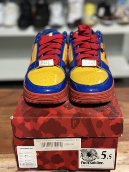 A Bathing Ape Bape Sta Low Dc Superman (2021) • Pre-Owned - view 3