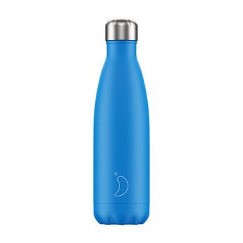 CHILLY'S 500ML NEON BLUE BOTTLE