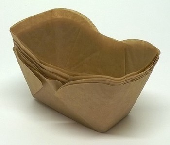 CARAMEL MINI LOAF LINERS- PACK OF  24