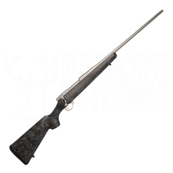 Howa Model 1500 6.5PRC Stainless Steel Threaded 24" + Howa Cabon Stock Grey Black Webbing