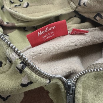 Supreme Small Box Facemask Zip Up Hoodie Camo  • Pre-Owned [0940] - view 5