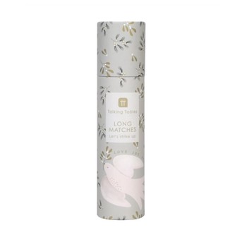 MISTLETOE DOVE TUBE OF LARGE MATCHES - 50 MATCHES