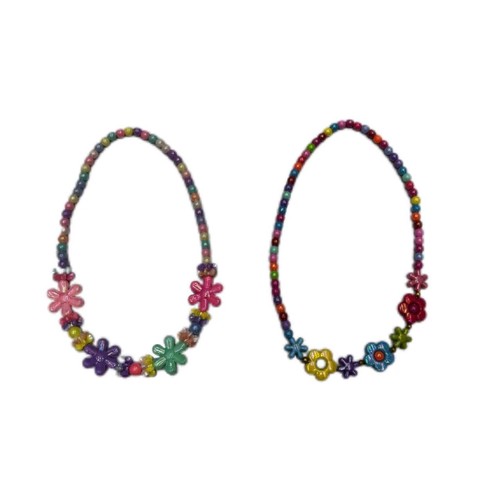 HS0850N - 40cm Flower Necklace Mixed