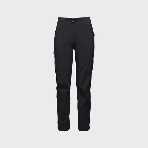 Black Diamond Women's Alpine Light Pant in Black, alternate view 1