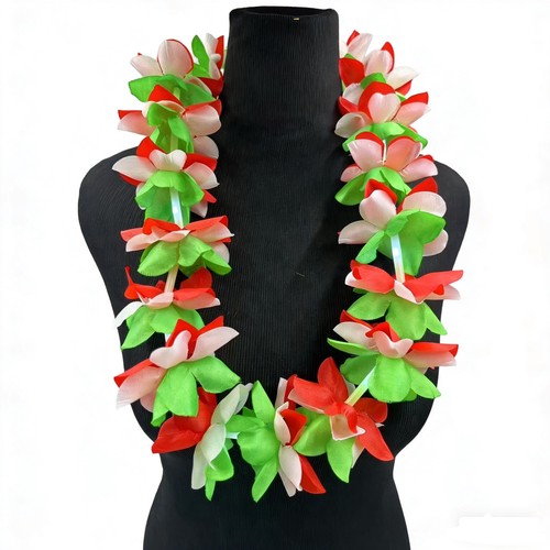 NY1875N - LED GWR Flower Necklace