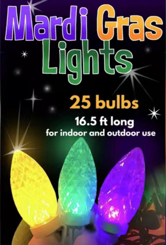 LP6055 - Mardi Gras lights