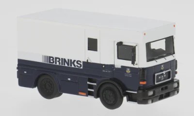 BoS Models 1:87 - MAN F9 Werttransport Brinks