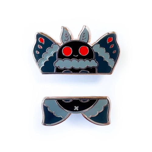 Mothman Pride Pal Enamel Pin Set(1)