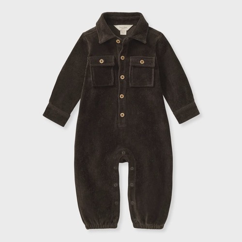 Knit Corduroy Jumpsuit