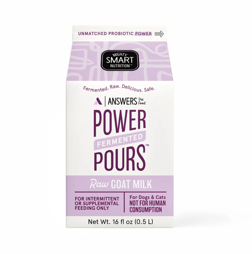 Answers Pet Food Frozen Fermented Raw Goat's Milk 1 Pint
