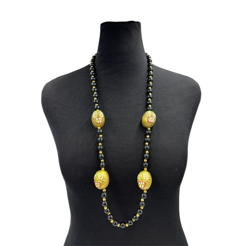 HS0467N - 4W Gold Voodoo Face BG