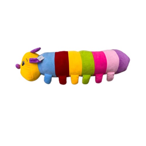 PA0234N - 35'' Giant Rainbow Caterpillar Plush