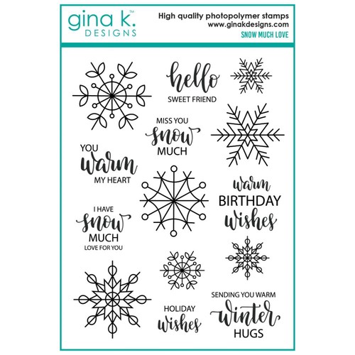 Layered Snowflakes Stamps - Say It with Stamps - Photoplay