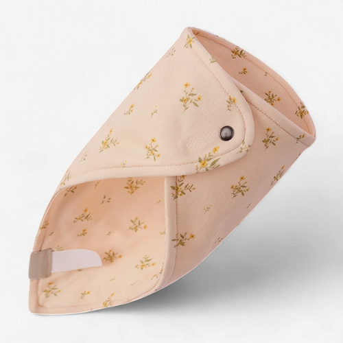 Dainty Flower Kerchief Bib