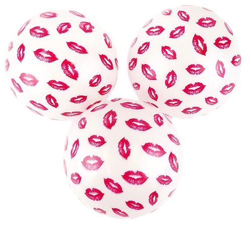NY7501 - Lips 6" beach ball