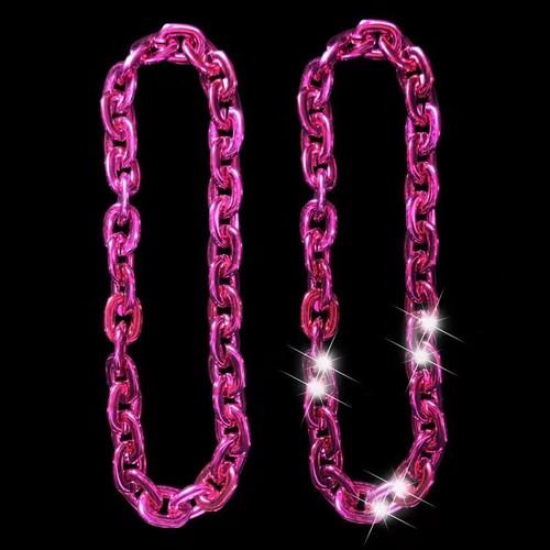 HS0107N - LED Hot Pink Chain