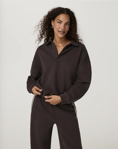 Vuori Restore Rugby Pullover French Roast