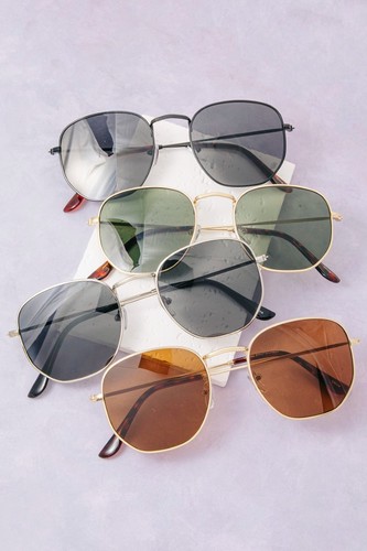 Aviator Frame Sunglasses