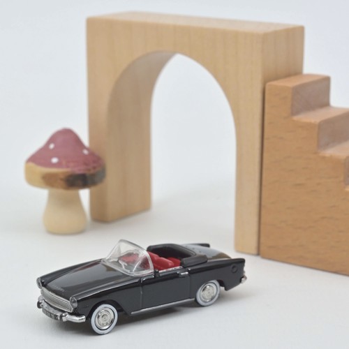 Norev 1:87 - Simca Aronde P60 Océane 1960, Zwart
