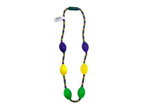 HS0326N - Light Up 6 Football Necklace PGG