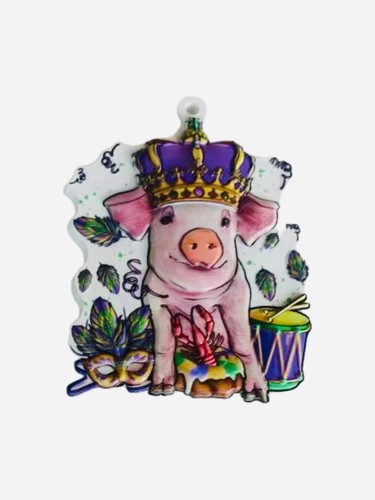 HS0434N - 3.5 Inch Polystone Beads Pig