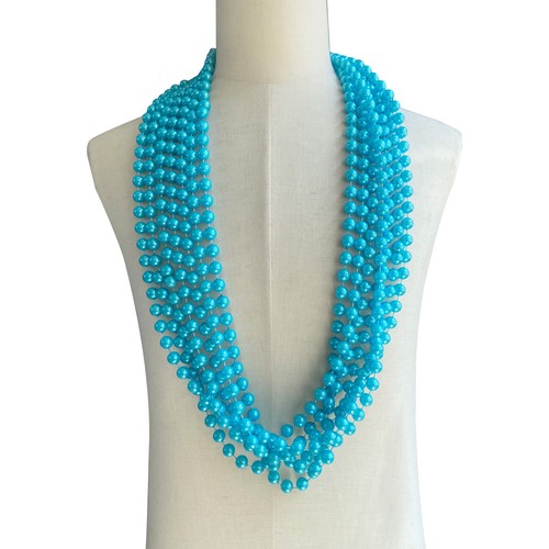 TB1131 - 48"X12mm Pearl Round Blue