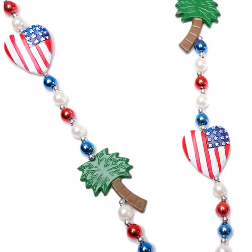 HS1290 - 4W USA Heart Palm Tree