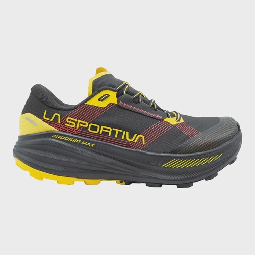 La Sportiva Men's Prodigio Max in Black / Yellow, main view