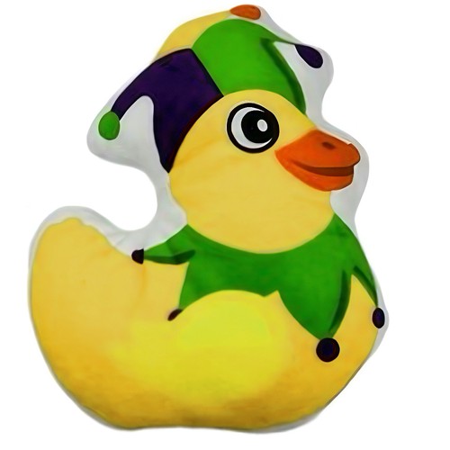 PA0142N - 10" PLUSH MG DUCK PILLOW